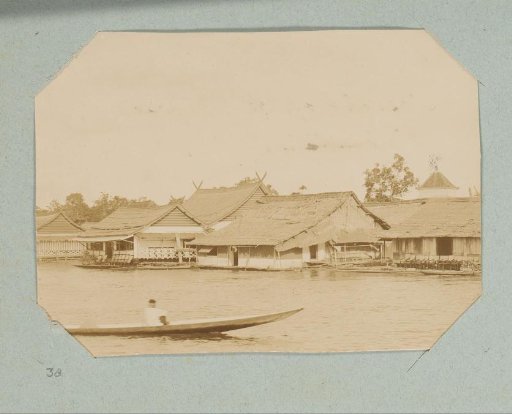 Houses by the Water in the Dutch East Indies