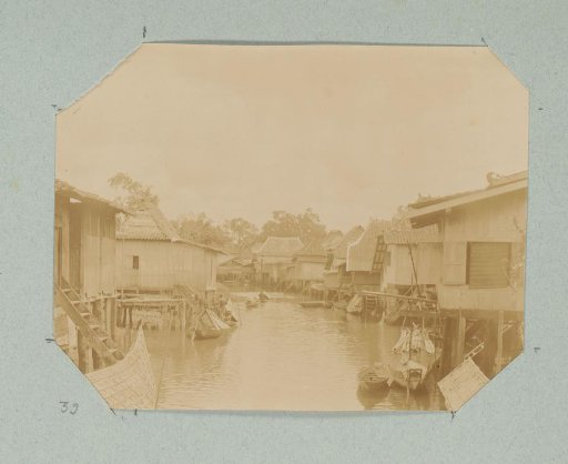 Houses by the Water in the Dutch East Indies