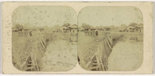 Views in China: Canton. The Jetty