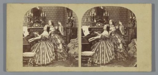 Woman Playing the Piano with a Singing Woman
