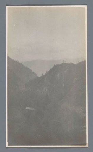Mountainous landscape with forests, Nikko, Japan
