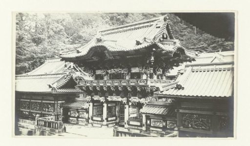 Entrance gate (Yomeimon gate) of the Toshogu sanctuary, Nikko, Japan
