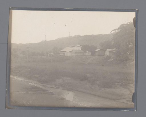A village near a mining area in the mountains, South-East Asia
