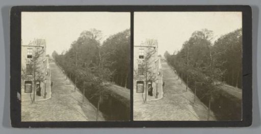 View of the Vleutenseweg from the drawing room of the Jaffa machine factory, Utrecht