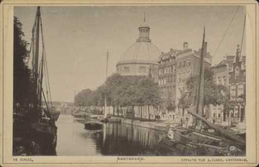 Singel and Nieuwe or Ronde Lutherse Kerk, Amsterdam