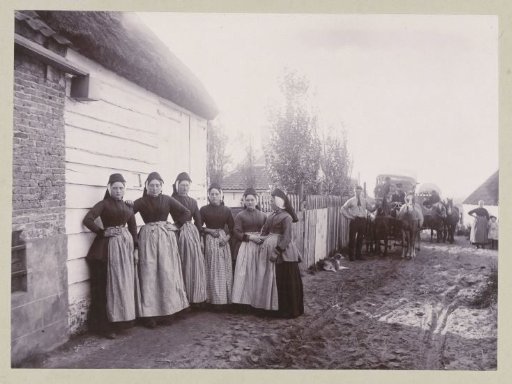 Six women in traditional dress