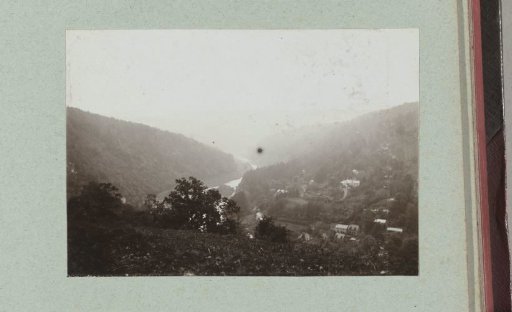 View of Symonds Yat in the Wye Valley.