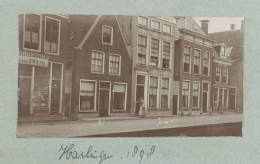 Houses on the Voorstraat in Harlingen
