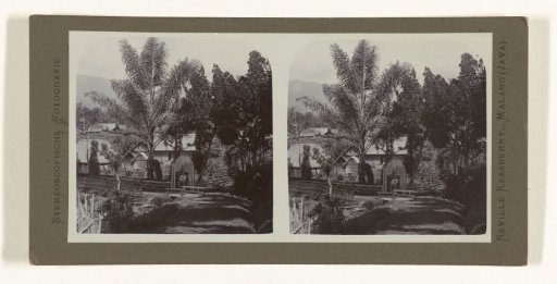 Village view in a desa.