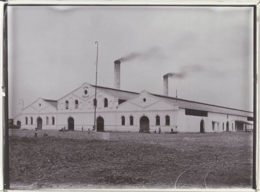 Sugar factory Nieuw Tersana in Tersana, former Dutch East Indies