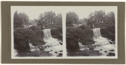 Waterfalls in a river near Malang