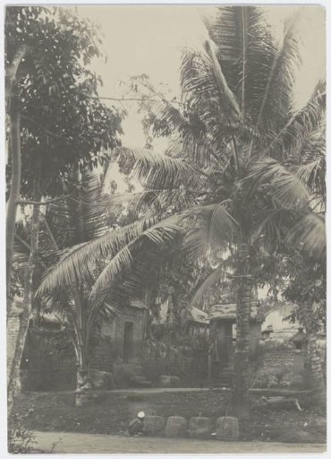 Gate for a house in Bali
