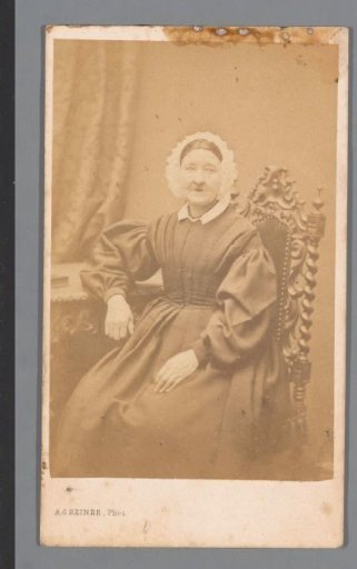Portrait of an unknown woman