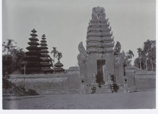 The gate to a temple complex