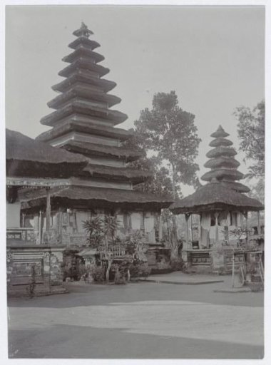 A holy temple with eleven roofs on South Bali