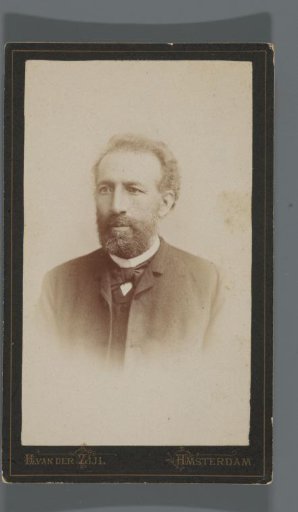 Portrait of a man from the Marmelstein family, probably the father of A.F. Marmelstein