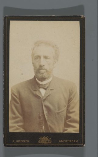 Portrait of a man from the Marmelstein family, probably the father of A.F. Marmelstein