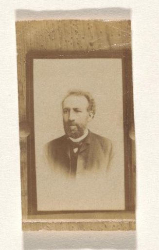 Photographic reproduction of a photograph of a man from the Marmelstein family, probably the father of A.F. Marmelstein