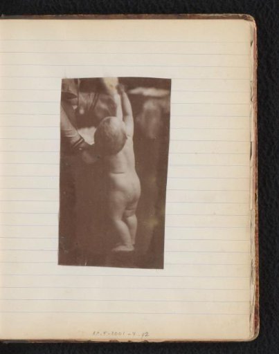 Study of a naked toddler and woman, by Jacques de Lalaing, preliminary study for Holy Virgin with the Child