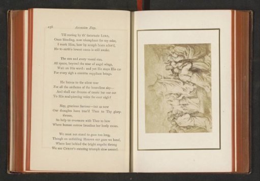 Photographic reproduction of a print, depicting the Ascension of Christ