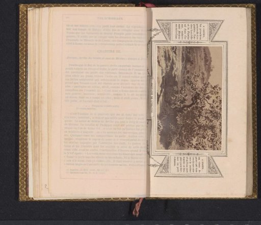 Photographic reproduction of a drawing, representing a landscape near Oratino