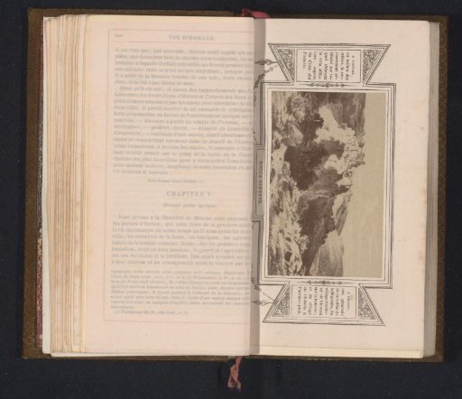 Photographic reproduction of a drawing, depicting a view of Roccagiovine