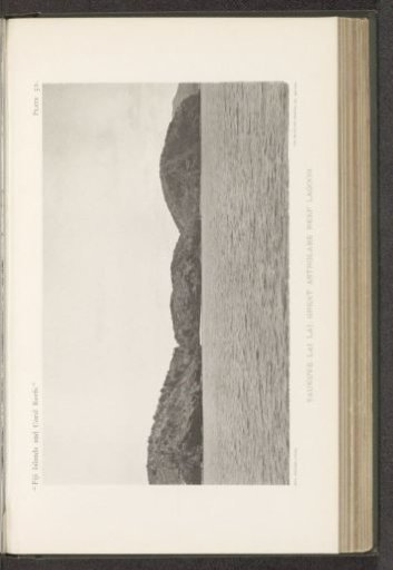 View of Yaukuve Lailai with the Great Astrolabe Reef in front