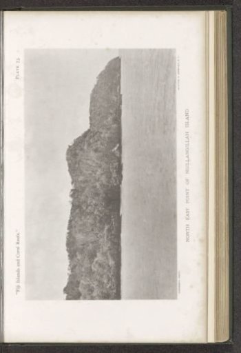 View of an island of Fiji