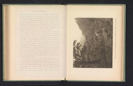 View of a village in the Catskill Mountains