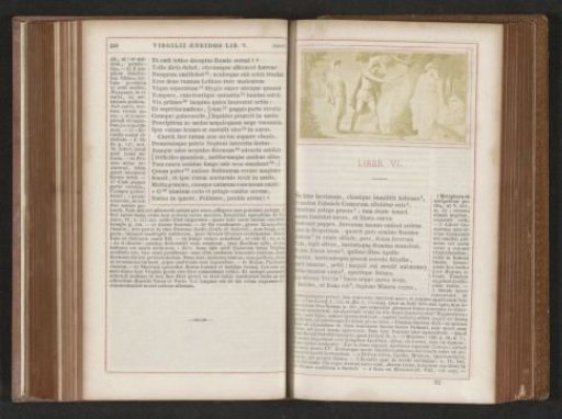 Photographic reproduction of a painting depicting Aeneas seeing the ghost of Dido in the underworld