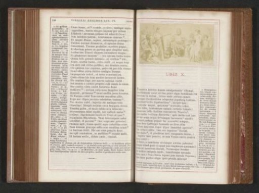 Photographic reproduction of a painting depicting a gathering of the Greek gods