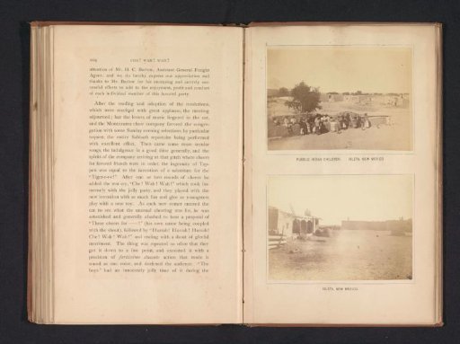 Twice a view of Isleta Pueblo in New Mexico and its inhabitants