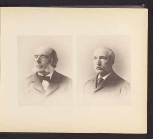Portrait of Timothy Dwight and a portrait of Henry Parks Wright