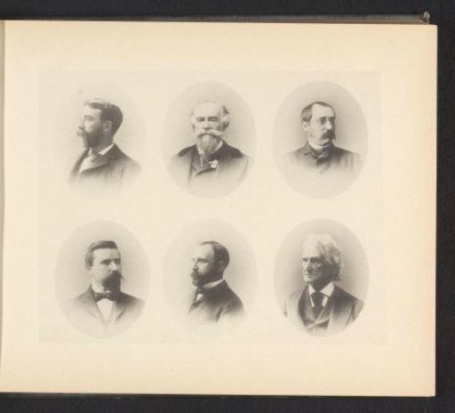Six portraits of instructors at Yale University