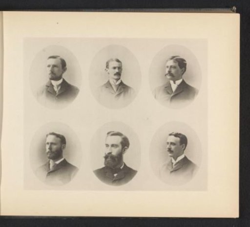 Six portraits of Yale University faculty members