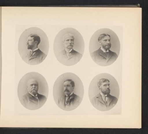 Six portraits of Yale University faculty members