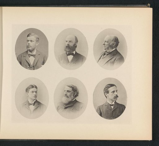 Six portraits of Yale University faculty members