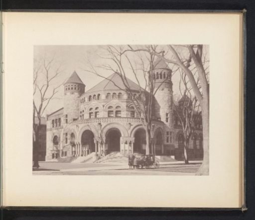 Exterior of Osborn Hall, Yale University, New Haven