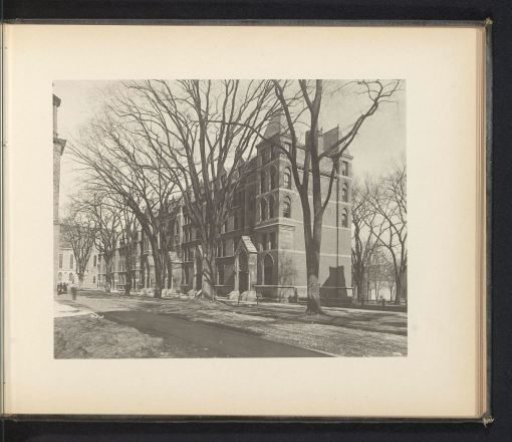 Exterior of Lawrence Hall and Farnam Hall, Yale University, New Haven