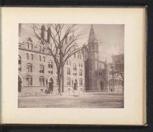 Exterior of Durfee Hall, Yale University, New Haven