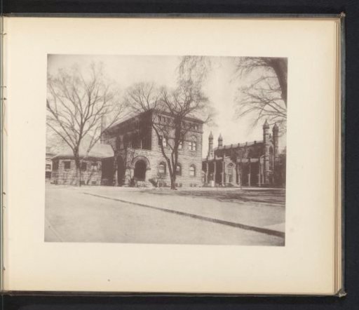 Exterior of the Library, Yale University, New Haven