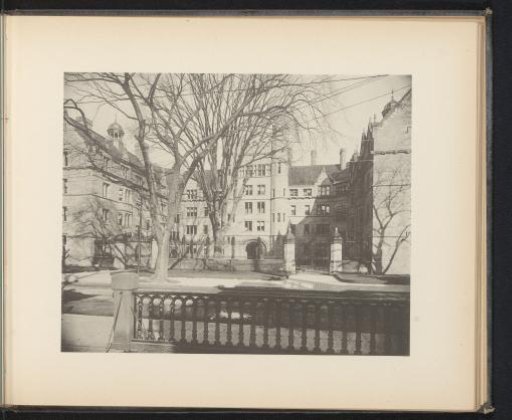 Exterior of Vanderbilt Hall, Yale University, New Haven
