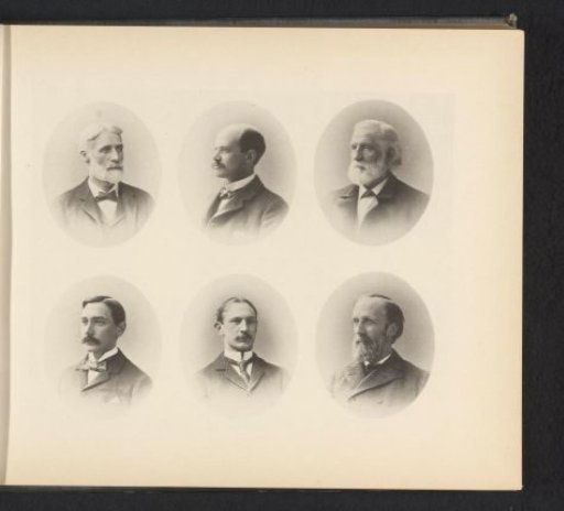 Six portraits of Yale University faculty members