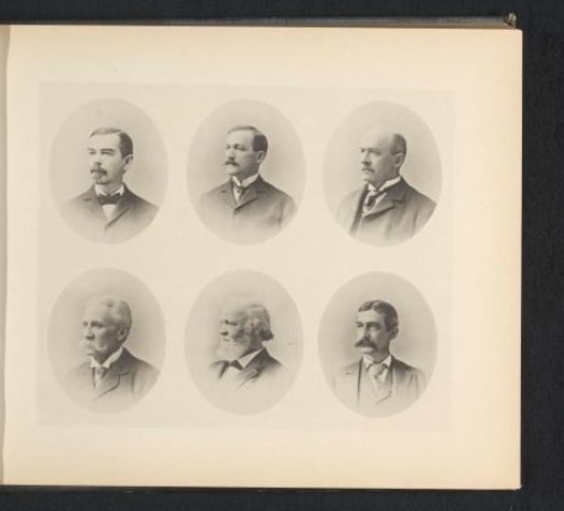 Six portraits of Yale University faculty members