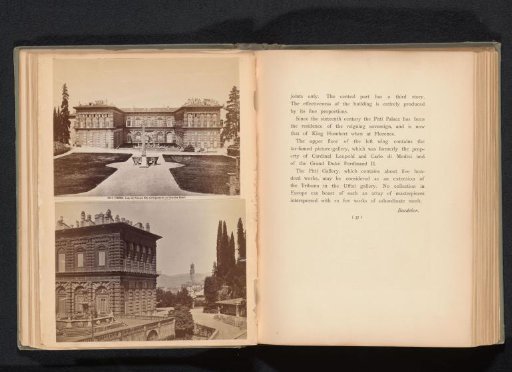 Interior of the Palazzo Pitti in Florence