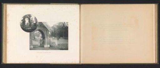 Two views of churches in England
