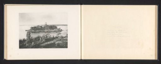 View of Pumpkin Knob Island off the coast of Maine