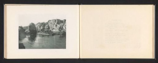 View of a rocky coast in presumed Maine