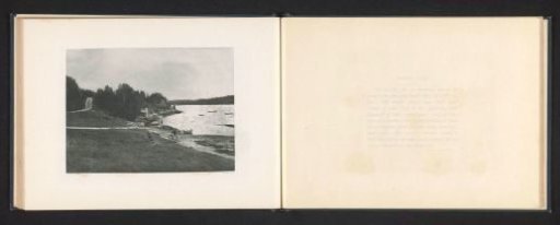 View of a bay in presumed Maine