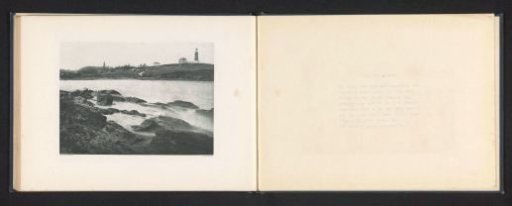 View of Cape Elizabeth with two lighthouses